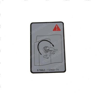 Picture of Plate - Hood Stay Cau