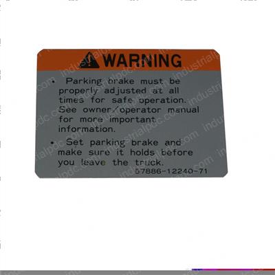 Picture of Decal - Caution Warning