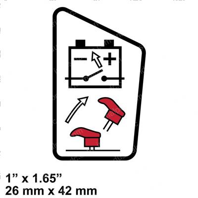 Picture of Plate - Lever Indicat