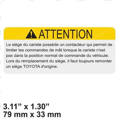 Picture of Plate Caution