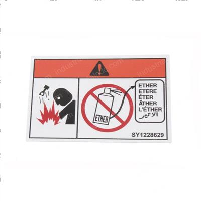 Picture of Decal - Do Not Use Ether