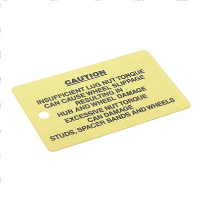 Picture of Caution Tag