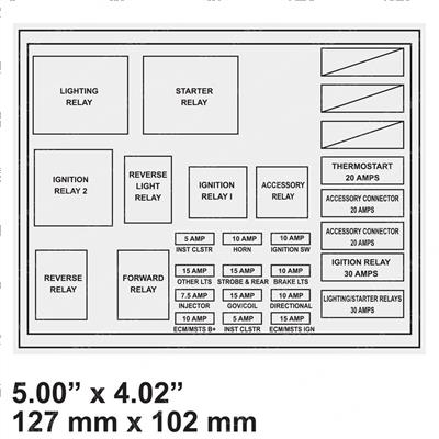 Picture of Decal - Fuse Rela