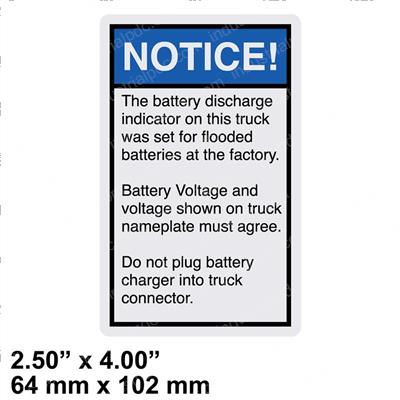 Picture of Label Batt No