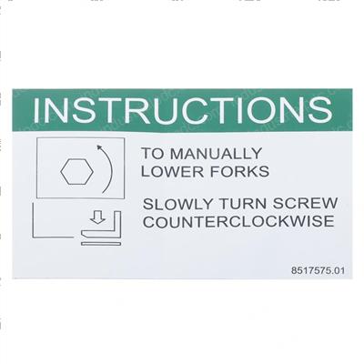 Picture of Decal: Manual L