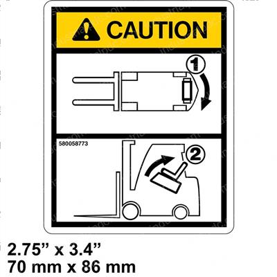 Picture of Decal - Hood Opening