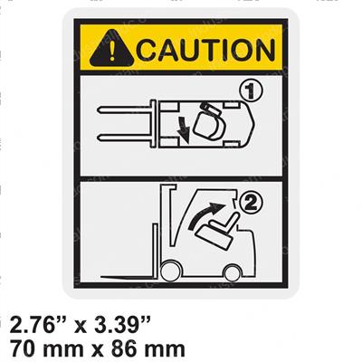 Picture of Decal - Swivel Seat