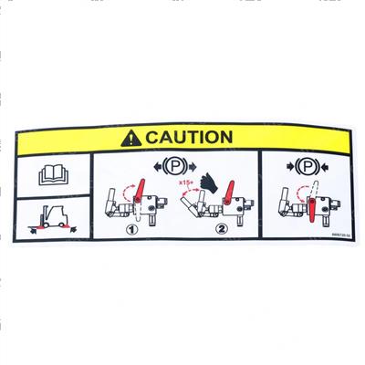 Picture of Label Prk Brk Rel Caution