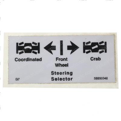 Picture of Decal- Steering Selector