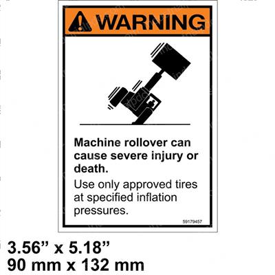 Picture of Decal - Rollover Tire