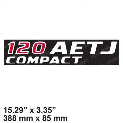 Picture of Decal - 120aetj Compact