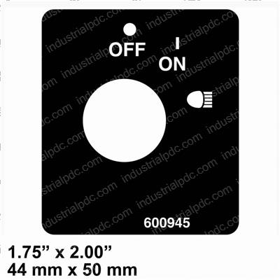 Picture of Decal Ignition Switch