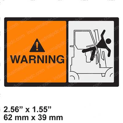 Picture of Decal - Warning Mast Tilt