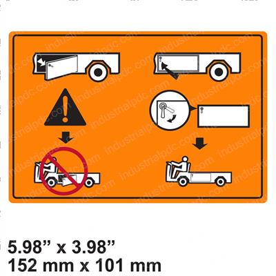 Picture of Decal - Swing-Out Battery Tray