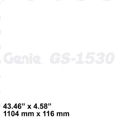Picture of Decal Cosmetic Genie Gs-1530