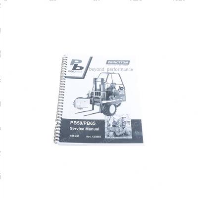 Picture of Pb50/65 Service Manual