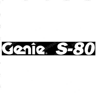 Picture of Decal Cosmetic Genie S-80