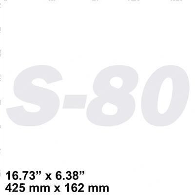 Picture of Decal - Model S-80