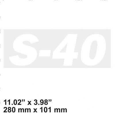 Picture of Decal Cosmetic S40 10