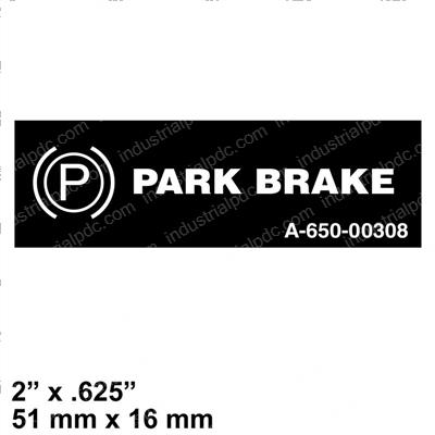 Picture of Decal - Brake