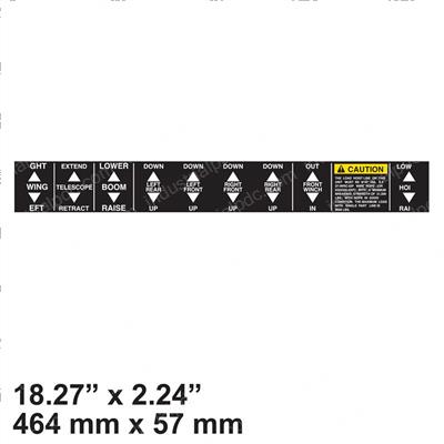 Picture of Decal - Boom Control