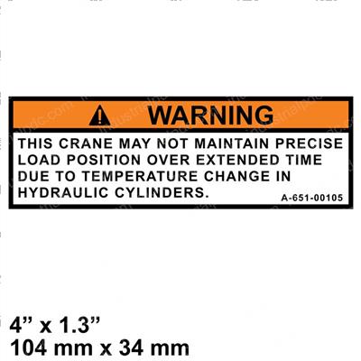 Picture of Decal - Pos Change W Temp