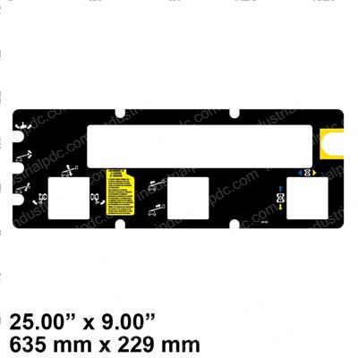 Picture of Decal Platform Control Panel