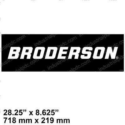 Picture of Decal - Broderson