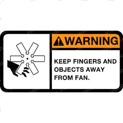 Picture of Decal - Warning