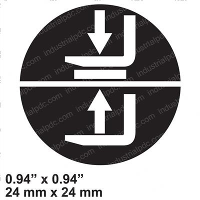 Picture of Decal - Forks Up/Down