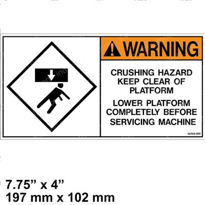 Picture of Decal - Warning
