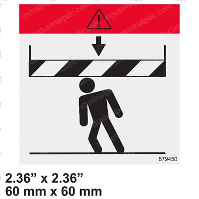 Picture of Decal - Crushing Hazard