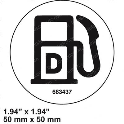 Picture of Decal - Fuel