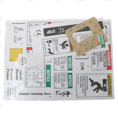 Picture of Decal Kit Safety/Inst Gr So