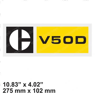 Picture of Decal - V50d