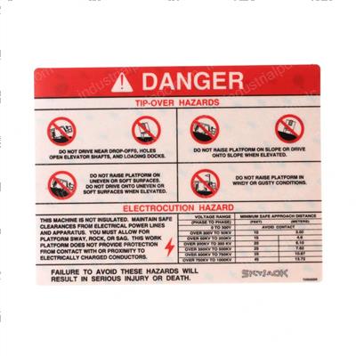 Picture of Decal - Danger