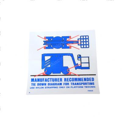 Picture of Label Tie Down