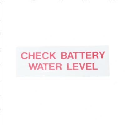 Picture of Label Check Batt. Daily
