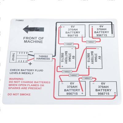 Picture of Decal-Battery Scv2832