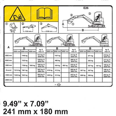 Picture of Decal - Capacity Lift