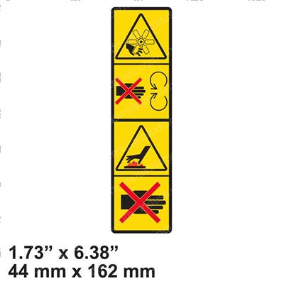 Picture of Decal - Warning