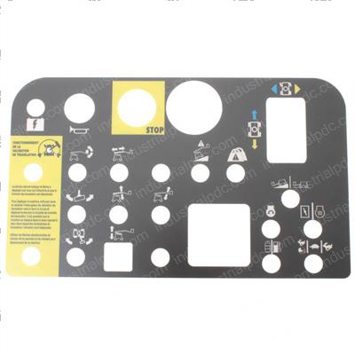Picture of Decal - Platform Control Panel