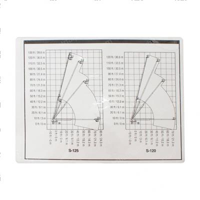 Picture of Decal Label Rom Chart 120/125