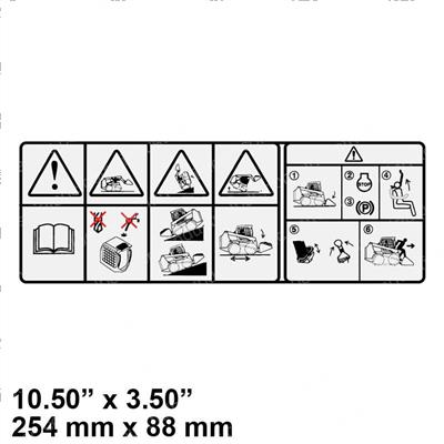Picture of Decal- Warning