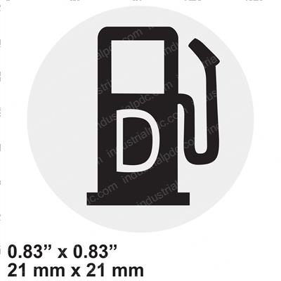 Picture of Decal - Diesel Fuel