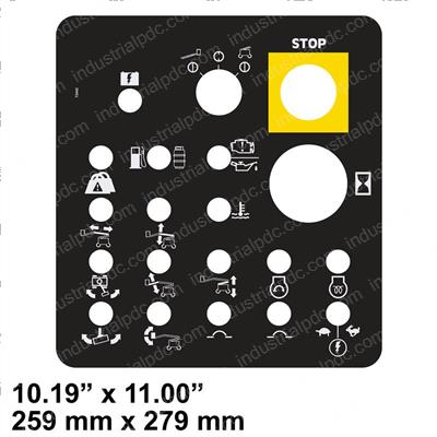 Picture of Decal - Ground Control Panel