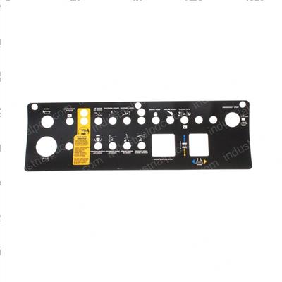 Picture of Decal Platform Control Panel
