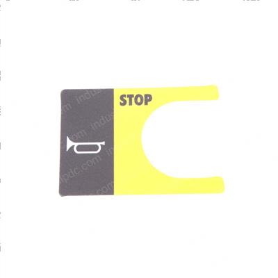 Picture of Decal Control Panel Horn Gr