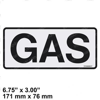 Picture of Decal - Gas