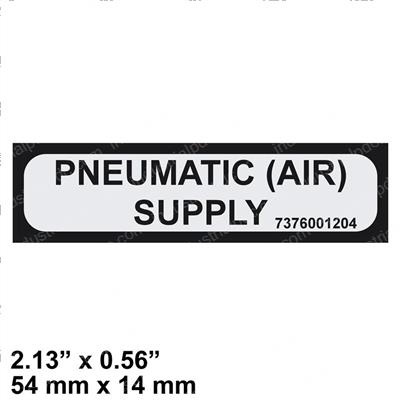 Picture of Decal - Pneumatic Air